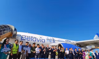 Chuyến bay thẳng đầu tiên từ Belarus đến Khánh Hòa 