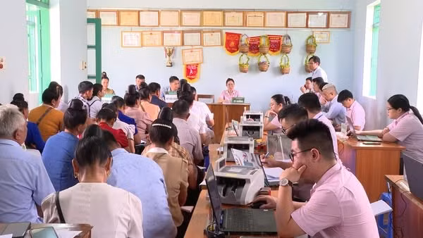 Hoạt động của Điểm giao dịch xã Quài Tở Tuần Giáo