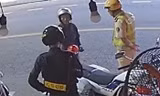 Bắt tạm giam đối tượng hành hung CSGT tại chốt kiểm tra nồng độ cồn