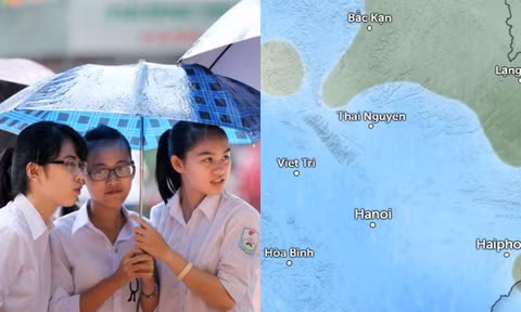 Do ảnh hưởng của hoàn lưu bão Kalmaegi, Hà Nội còn mưa đến khi nào?