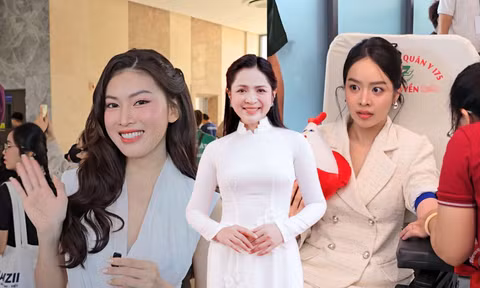 Duyên Quỳnh, Hoa hậu Thanh Thủy lan tỏa năng lượng tích cực tại Chủ Nhật Đỏ 2026
