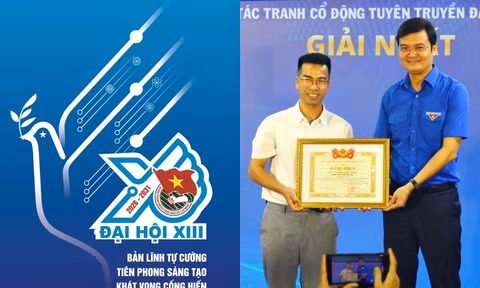 Trao giải cuộc thi Sáng tác tranh cổ động tuyên truyền Đại hội Đoàn lần thứ XIII