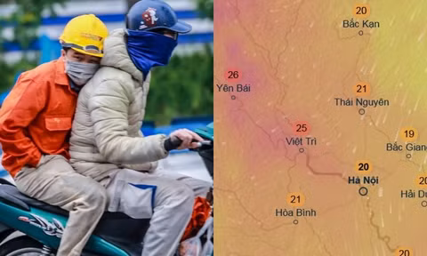 Hà Nội giảm nhiệt xuống còn 20 độ C trong những ngày tới
