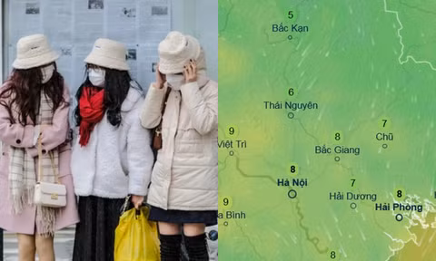 Dự báo Hà Nội có thời điểm dưới 10 độ C trong những ngày tới không?