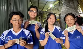 Từ 100K dịp 2/9, nhóm học sinh THPT Lưu Hữu Phước đã làm một điều đầy ý nghĩa
