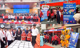 VSAR: Học sinh THCS Cầu Giấy làm chủ sân chơi Robot Soccer Championship 2026