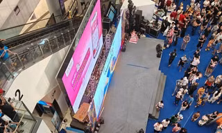 Sự cố tại Aeon Mall Long Biên ở Hà Nội: Một người đàn ông rơi từ tầng 4 xuống tầng 1 