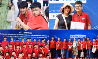 THCS Trần Mai Ninh "ẵm" kỷ lục trường có thành tích "khủng" tại AIMO 2026