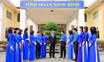 Bí thư Tỉnh ủy Trần Huy Tuấn gặp mặt, chúc mừng Tỉnh Đoàn Ninh Bình