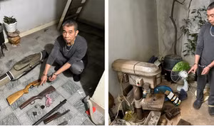 Cựu vận động viên bắn súng chế tạo, mua bán vũ khí quân dụng 