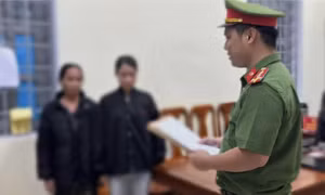 Gây rối trật tự công cộng, 2 người phụ nữ ở Quảng Trị bị khởi tố