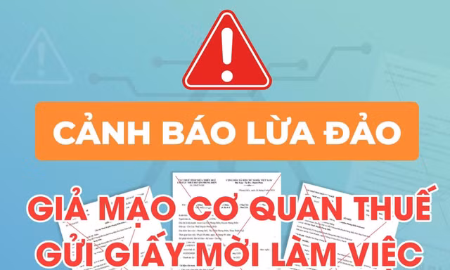 Cảnh báo thủ đoạn giả danh cơ quan thuế để lừa đảo người nộp thuế