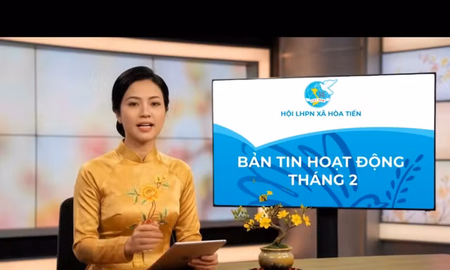 Làm bản tin AI để tuyên truyền hoạt động hội phụ nữ ‘bớt nhàm chán’