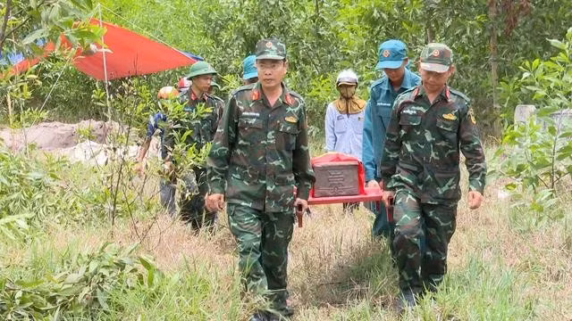 Quảng Ngãi quy tập thêm hai hài cốt liệt sĩ, một trường hợp khả năng xác định đúng danh tính 