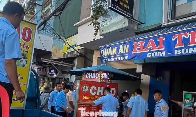 Xử lý 'điểm nóng’ nạn lấn chiếm vỉa hè, lòng đường ở Quy Nhơn