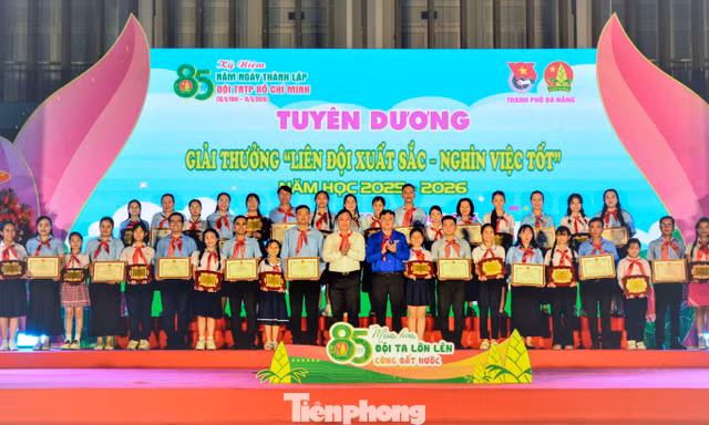 Đà Nẵng khen thưởng các tập thể, cá nhân xuất sắc trong công tác Đội