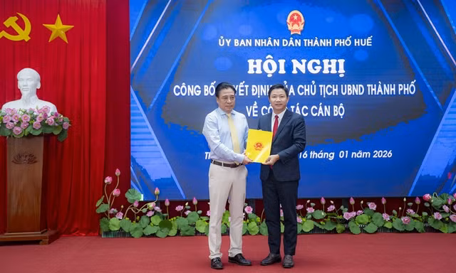 Bí thư phường làm Phó Giám đốc Sở Tài chính TP. Huế