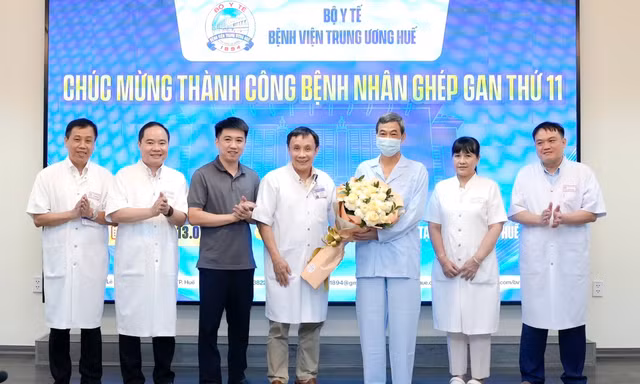 Thêm ca ghép gan thành công từ nguồn tạng người chết não tại Huế