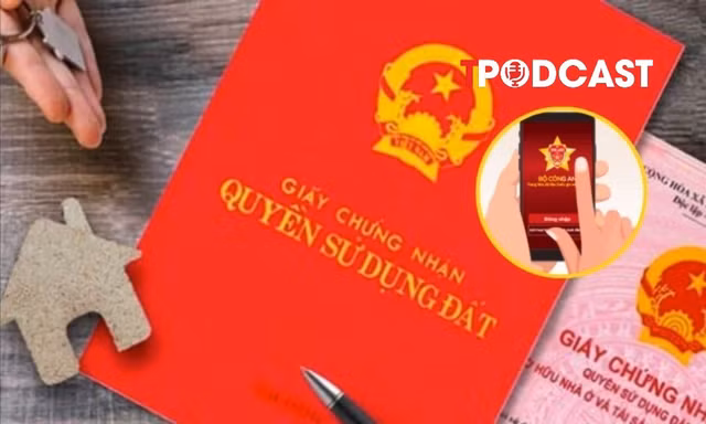 Chính thức 'sổ đỏ' đã được tích hợp trên VNeID
