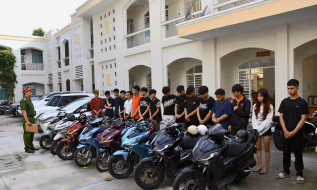 Công an Đà Nẵng triệu tập hàng chục đối tượng gây náo loạn đường phố trong đêm