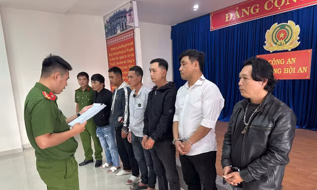 Bắt tạm giam 6 đối tượng vụ ẩu đả xảy ra cách đây hơn 8 năm ở Hội An