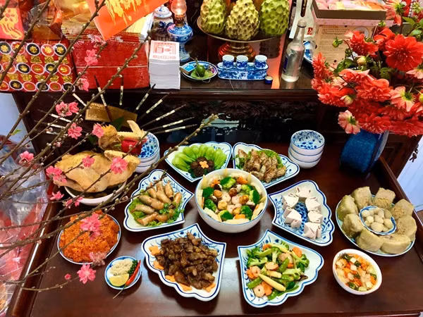 Món ăn quen thuộc trong mâm cơm Tết ở miền Bắc