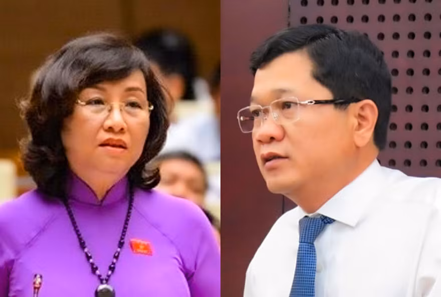 Ông Trần Phước Sơn và bà Ngô Thị Kim Yến được bầu làm Phó chủ tịch UBND TP Đà Nẵng, nhiệm kỳ 2021-2026. 