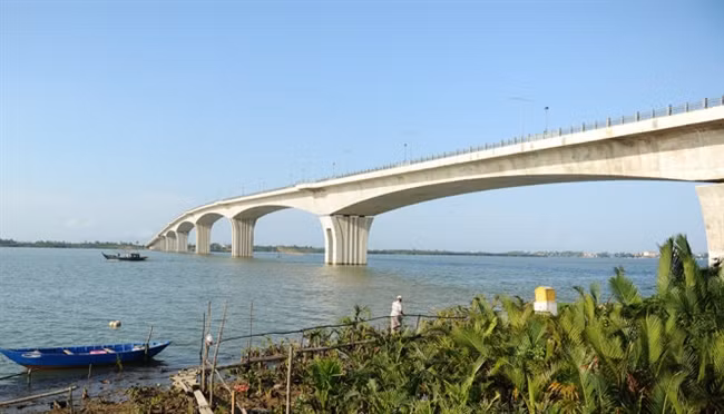 Cầu Cửa Đại, nơi xảy ra vụ việc 