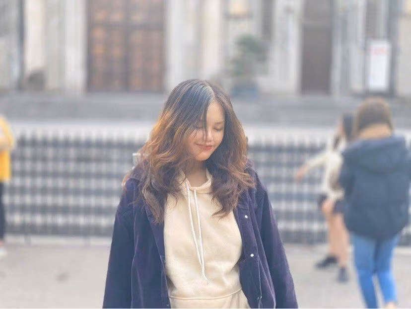 Sinh viên Lê Vũ Anh Thư, năm thứ nhất bằng Cử nhân về quản trị du lịch khách sạn trường Đại học La Trobe ở Melbourne, Ú