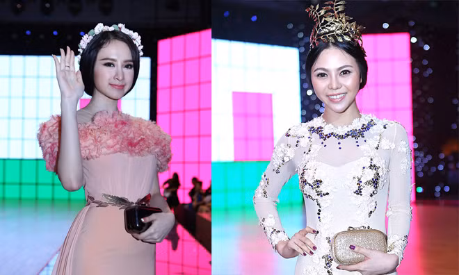 Phương Trinh, Trà Giang đội vương miện đọ vẻ 'sang chảnh'