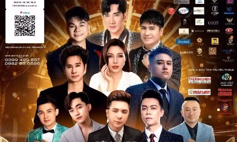 Quang Hà, Khắc Việt, Lương Gia Huy cùng dàn sao V-Pop đình đám hội tụ tại Đêm nhạc Thiện nguyện "Thắp Lại Nắng Sau Mưa" 