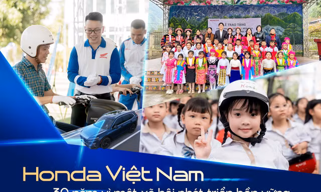 Honda Việt Nam - 30 năm vì một xã hội phát triển bền vững