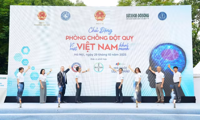Long Châu phối hợp Bộ Y tế triển khai chương trình quốc gia về phòng và quản lý đột quỵ