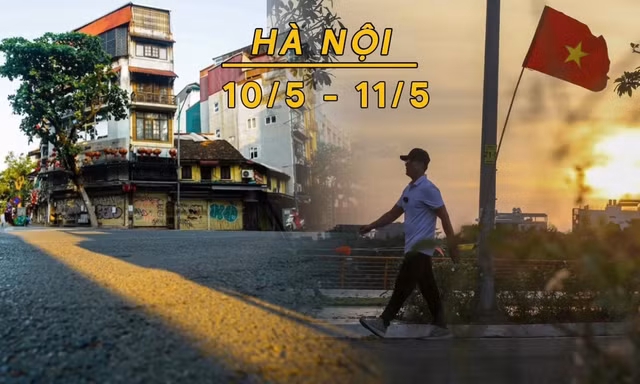 Bản tin thời tiết Hà Nội (11/5): Tạnh ráo cuối tuần, đầu tuần đón nắng nóng