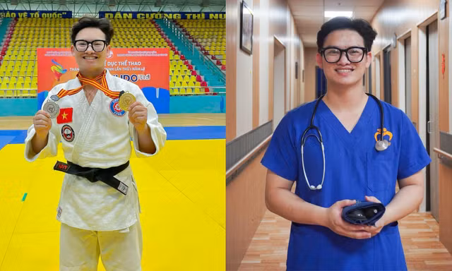 Judo và điều dưỡng: Hai thế giới trong một đôi tay
