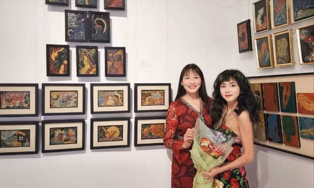 Họa sĩ Đào Yến Quỳnh: Những lớp sơn của tuổi trẻ, gia đình và một “nhịp” không hề lỡ