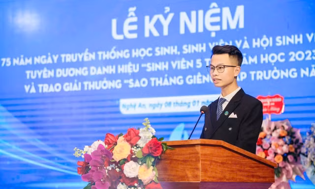 Phó Chủ tịch Hội Sinh viên tỉnh Nghệ An và dấu ấn người trẻ tiêu biểu thời đại mới