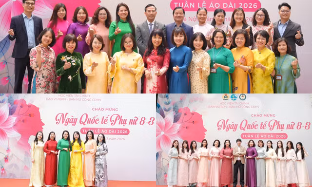 Gia đình AOF trong ngày hội áo dài.