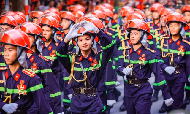 Lý tưởng cao đẹp, cống hiến của người chiến sĩ phòng cháy chữa cháy tương lai
