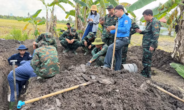 Tìm thấy hài cốt nữ du kích hy sinh sau 57 năm