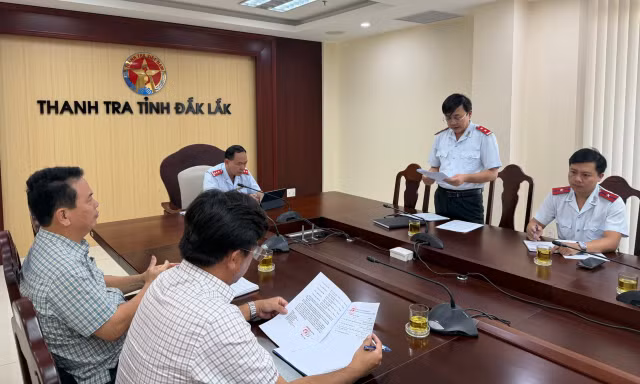 Thanh tra 4 dự án cần tháo gỡ khó khăn vướng mắc ở Đắk Lắk