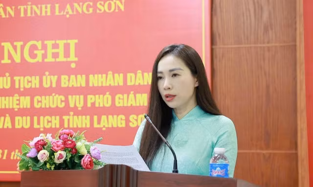 Bà Trần Thị Bích Hạnh làm Phó Giám đốc Sở VHTT&DL tỉnh Lạng Sơn