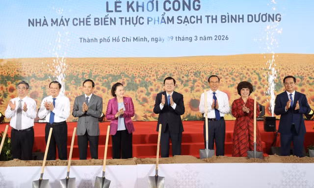 Khởi công nhà máy chế biến thực phẩm sạch trên 6.000 tỷ đồng tại KCN Sóng Thần 3