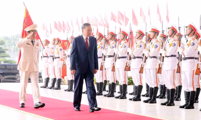Tổng Bí thư, Chủ tịch nước dự Lễ kỷ niệm 80 năm Ngày truyền thống lực lượng An ninh nhân dân