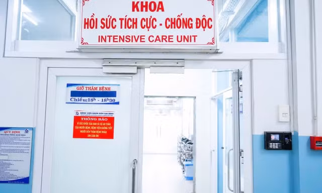Khoa Hồi sức tích cực - Chống độc Bệnh viện Nhân dân Gia Định. Ảnh: BVCC.