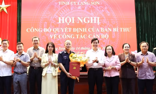 Ban Bí thư Trung ương Đảng chỉ định nhân sự ở Lạng Sơn