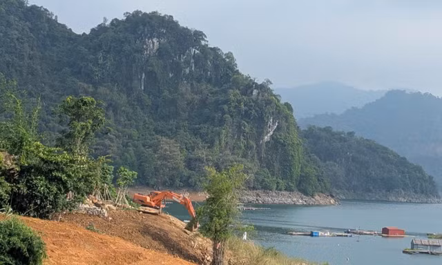Vụ bạt núi, lấn hồ du lịch quốc gia: Mời sở ngành về đo đạc để xác định, xử lý các vị trí vi phạm 