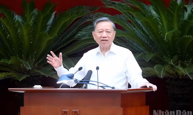 Tổng Bí thư, Chủ tịch nước chủ trì gặp mặt cán bộ quy hoạch diện Bộ Chính trị quản lý