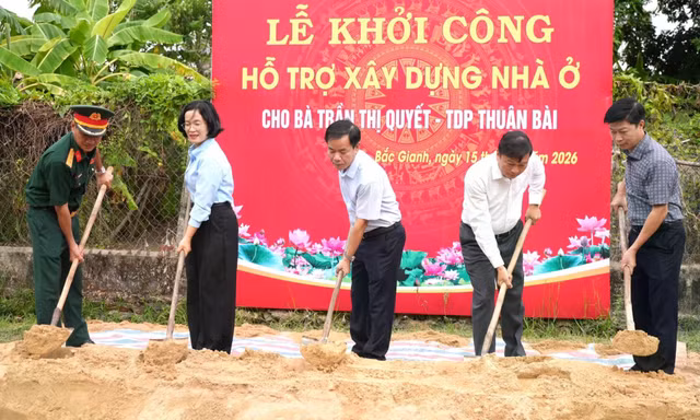 Quảng Trị đồng loạt khởi công hơn 3.500 nhà ở cho gia đình chính sách 