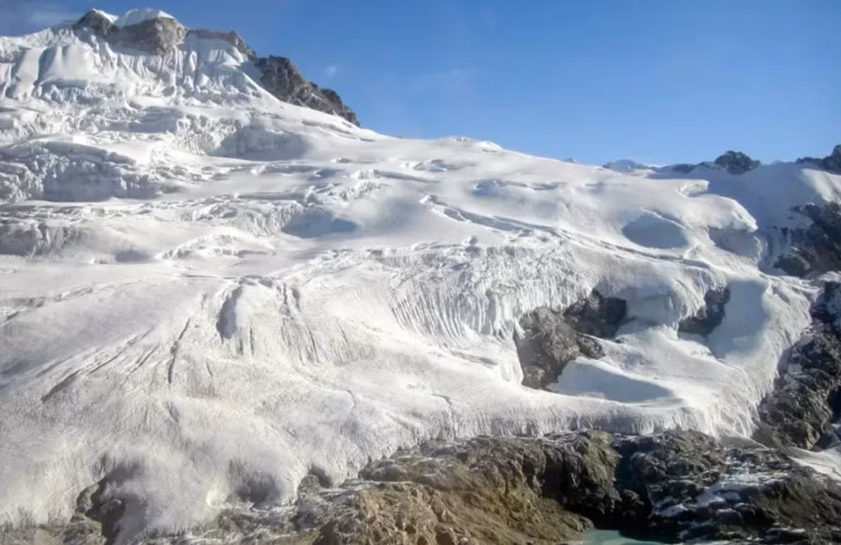 Sông băng ở Nepal.